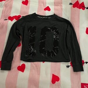 VS Victoria Sport crop sweatshirt.